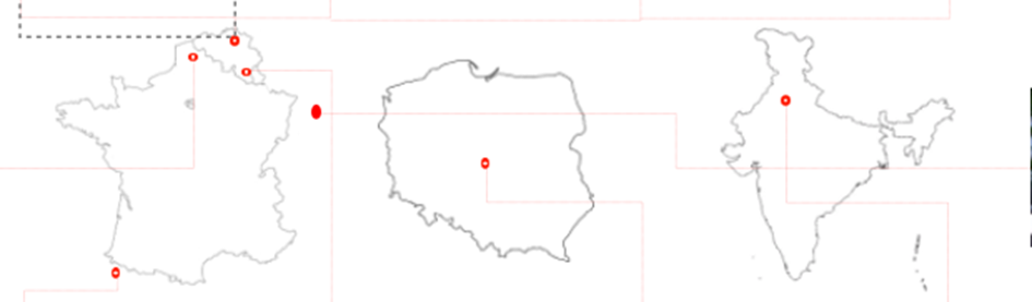 European Production Sites Map